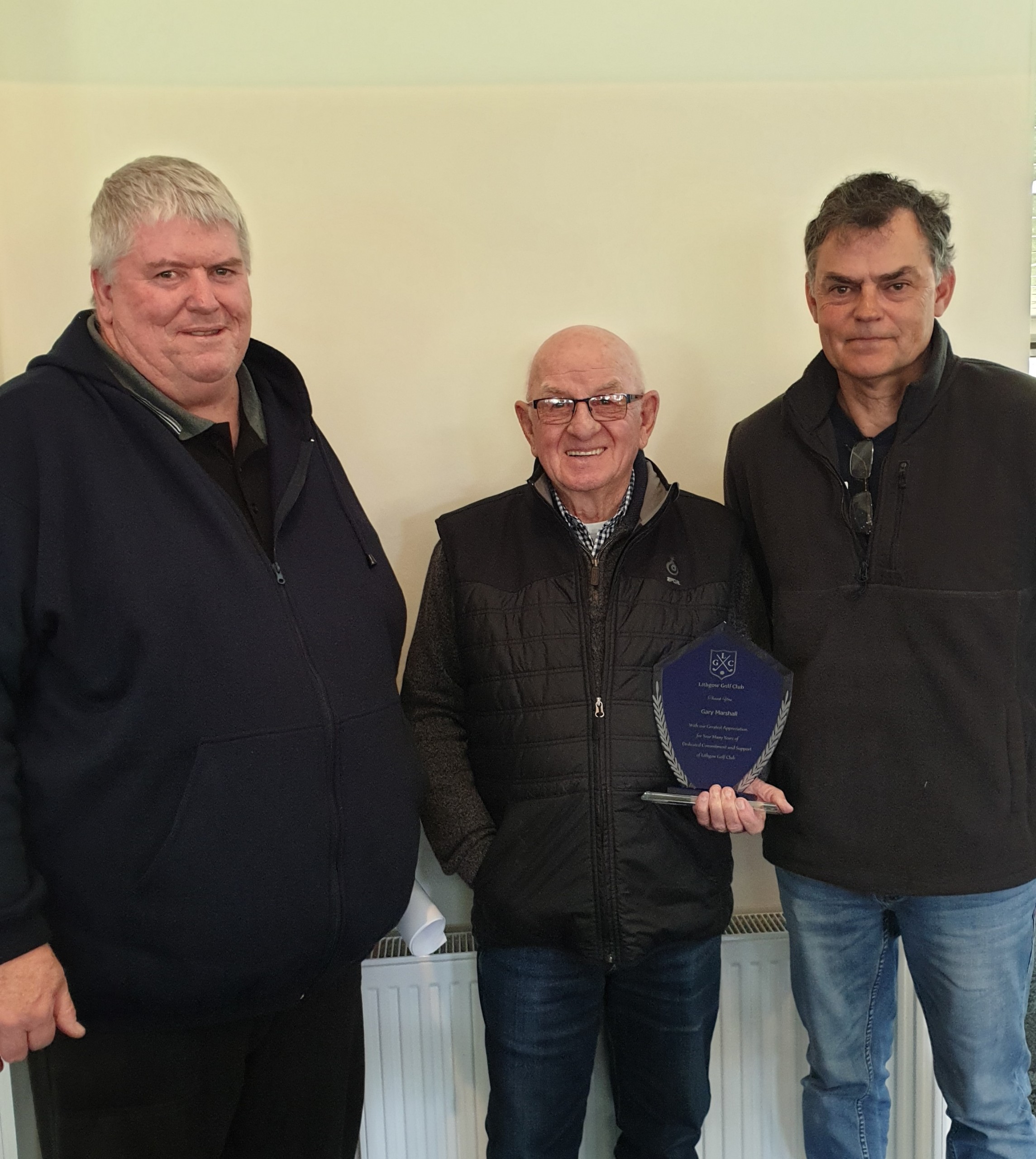 Life Membership awarded to Max Nightingale & Gary Marshall at the Annual General Meeting.